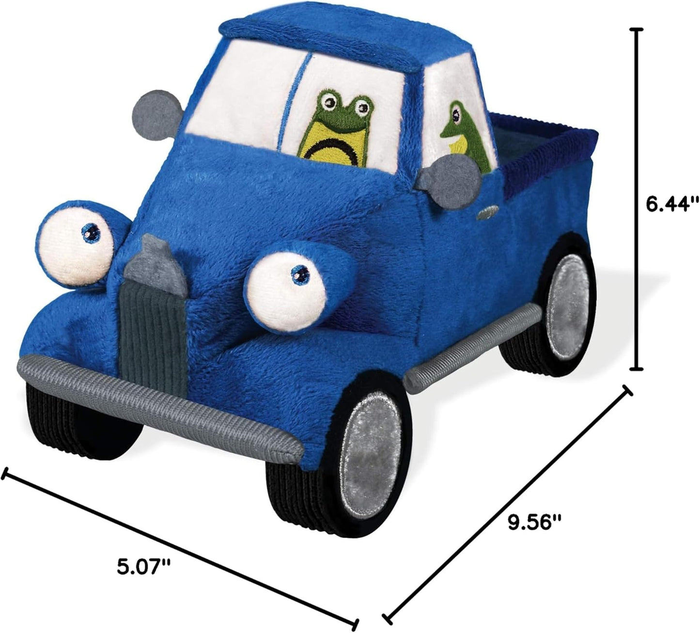 YOTTOY Contemporary Collection | Little Blue Truck Soft Stuffed Plush Toy – 8.5”