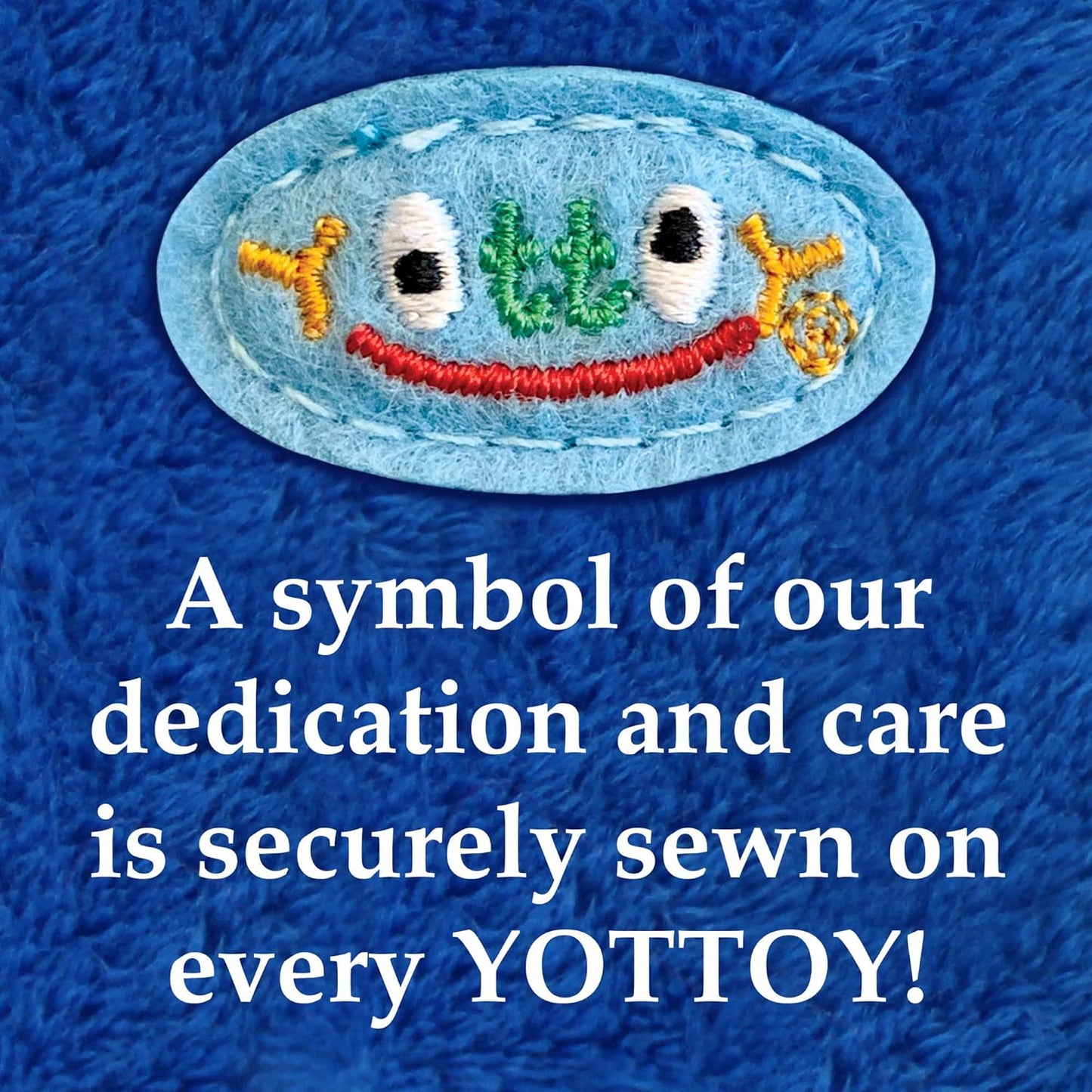 YOTTOY Contemporary Collection | Little Blue Truck Soft Stuffed Plush Toy – 8.5”