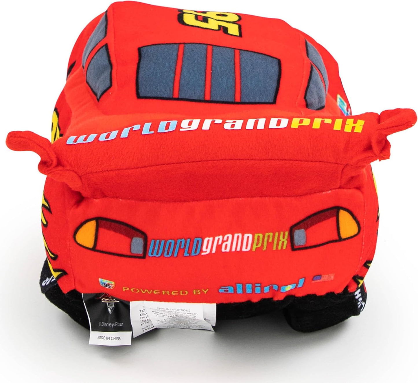 Cars Plush Stuffed Lightning Mcqueen Red Pillow Buddy - Kids Super Soft Polyester Microfiber, 19 inch (Official Disney Pixar Product)