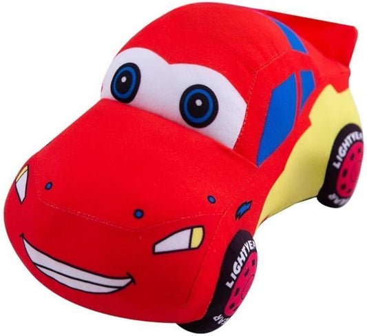 9.5 inch Car Plush Toy, Car Shaped Plush Pillow, Super Cute Car Plush Cushion, Racing Car Stuffed Doll Great Gift for Kids Birthday Party